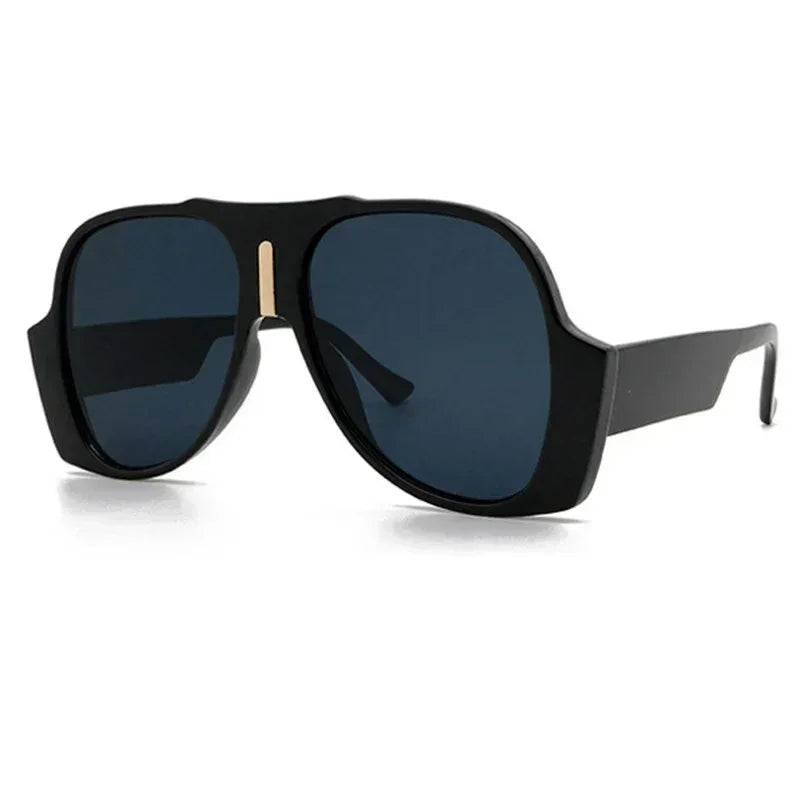 Gradient Oversized Pilot Sunglasses