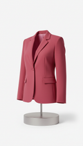 Signature Pink Structured Blazer